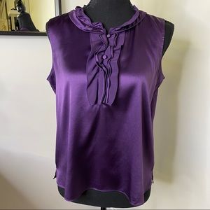 Talbots Silk Blend Sleeveless Blouse 201